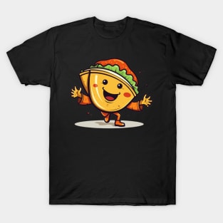 kawaii Taco T-Shirt cute potatofood funny T-Shirt